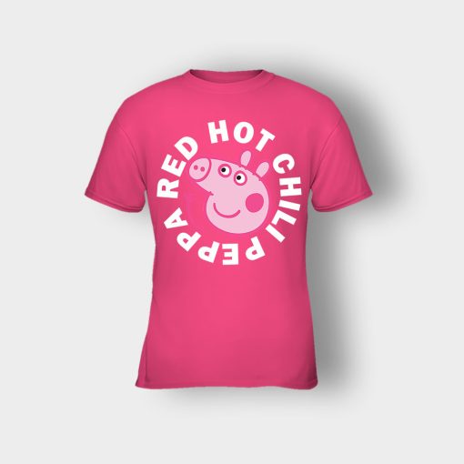 Peppa-Pig-red-hot-chili-Kids-T-Shirt-Heliconia