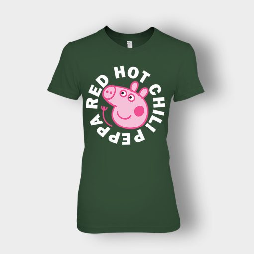 Peppa-Pig-red-hot-chili-Ladies-T-Shirt-Forest