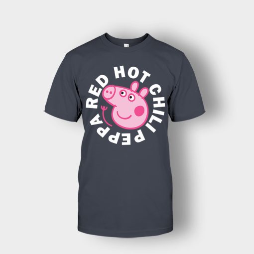 Peppa-Pig-red-hot-chili-Unisex-T-Shirt-Dark-Heather
