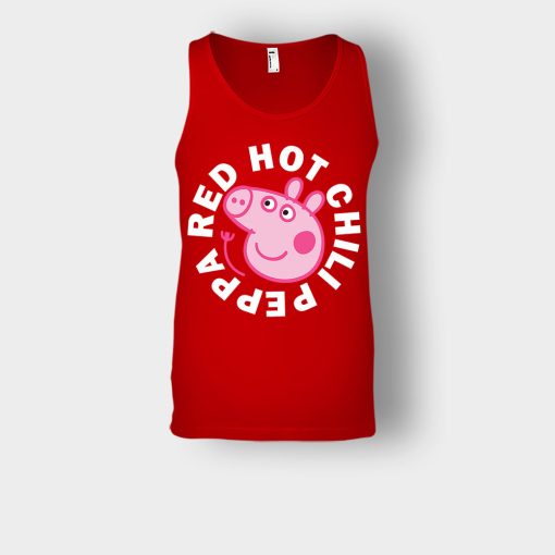 Peppa-Pig-red-hot-chili-Unisex-Tank-Top-Red