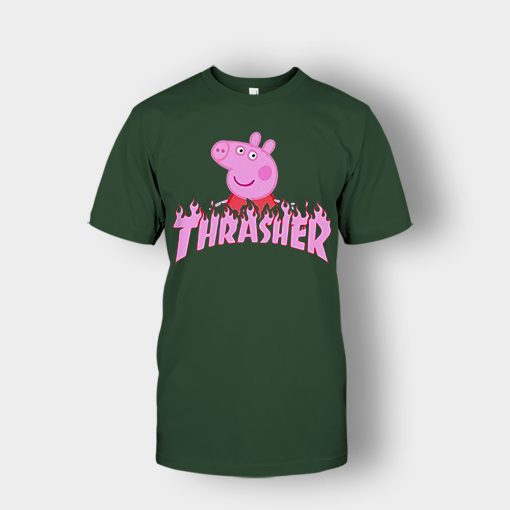 Peppa-Pig-thrasher-Unisex-T-Shirt-Forest