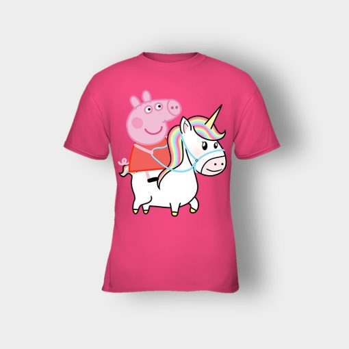 Peppa-pig-Unicorn-Kids-T-Shirt-Heliconia