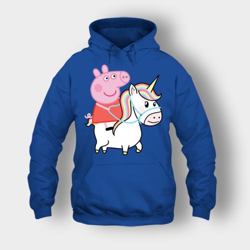 Peppa-pig-Unicorn-Unisex-Hoodie-Royal