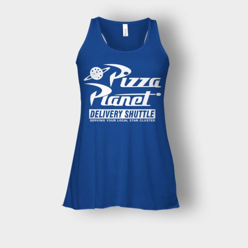 Pizza-Planet-Delivery-Shuttle-Disney-Toy-Story-Bella-Womens-Flowy-Tank-Royal
