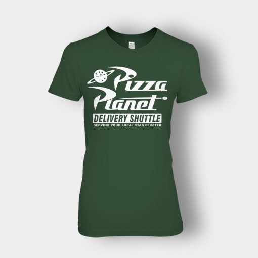 Pizza-Planet-Delivery-Shuttle-Disney-Toy-Story-Ladies-T-Shirt-Forest