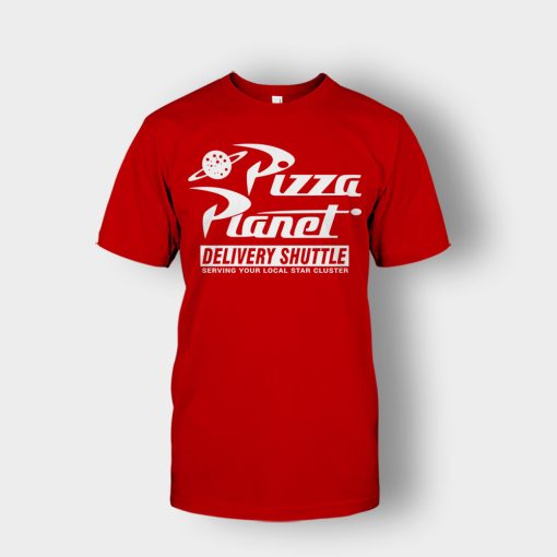 Pizza-Planet-Delivery-Shuttle-Disney-Toy-Story-Unisex-T-Shirt-Red