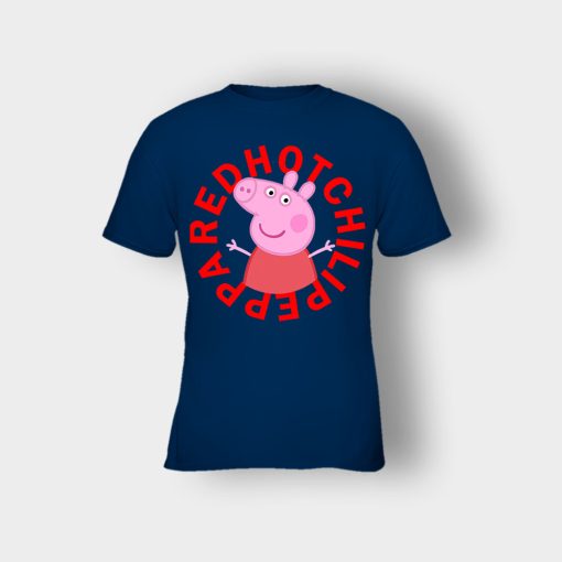 Red-Hot-Chili-Peppa-Kids-T-Shirt-Navy