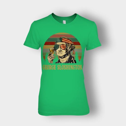 Retro-Vintage-George-Sloshington-4th-Of-July-Independence-Day-Patriot-Ladies-T-Shirt-Irish-Green
