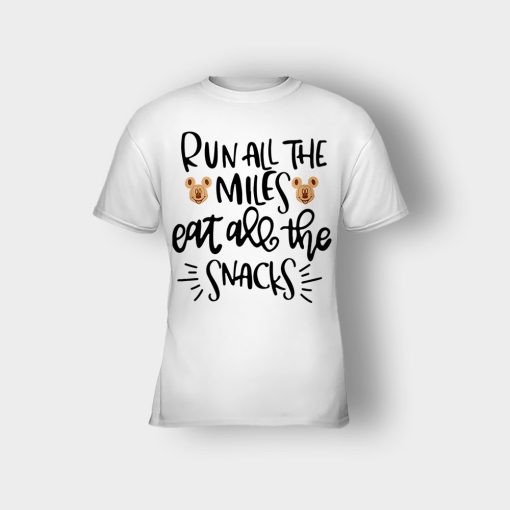 Run-All-The-Miles-Eat-All-The-Snacks-Mickey-Kids-T-Shirt-White