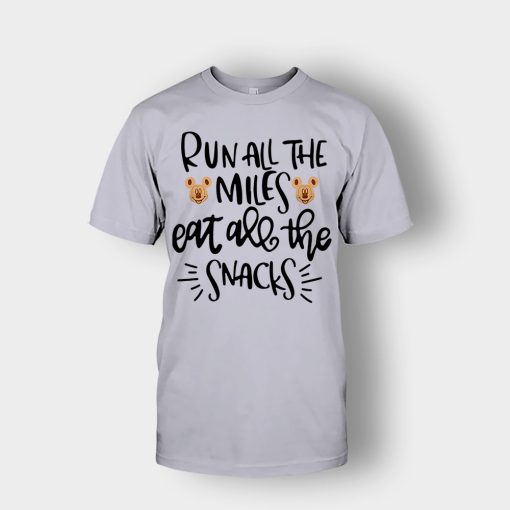 Run-All-The-Miles-Eat-All-The-Snacks-Mickey-Unisex-T-Shirt-Sport-Grey