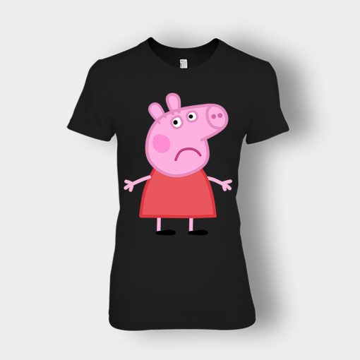 Sad-Peppa-Pig-Ladies-T-Shirt-Black