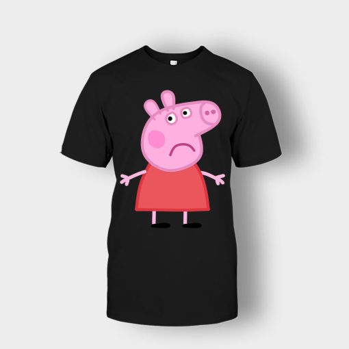 Sad-Peppa-Pig-Unisex-T-Shirt-Black