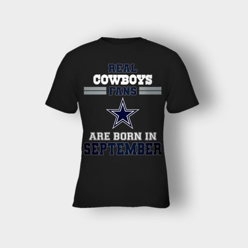 September-Birthday-Dallas-Cowboys-Fan-Kids-T-Shirt-Black