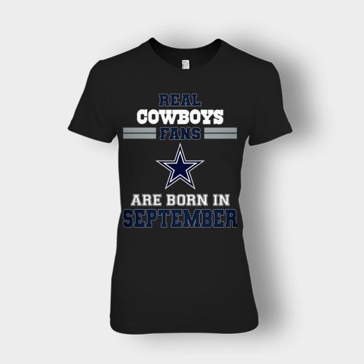 September-Birthday-Dallas-Cowboys-Fan-Ladies-T-Shirt-Black