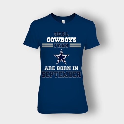 September-Birthday-Dallas-Cowboys-Fan-Ladies-T-Shirt-Navy