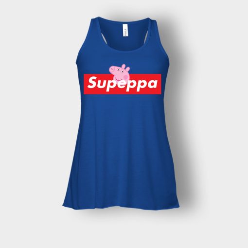 Supreme-Peppa-Pig-Supeppa-Bella-Womens-Flowy-Tank-Royal