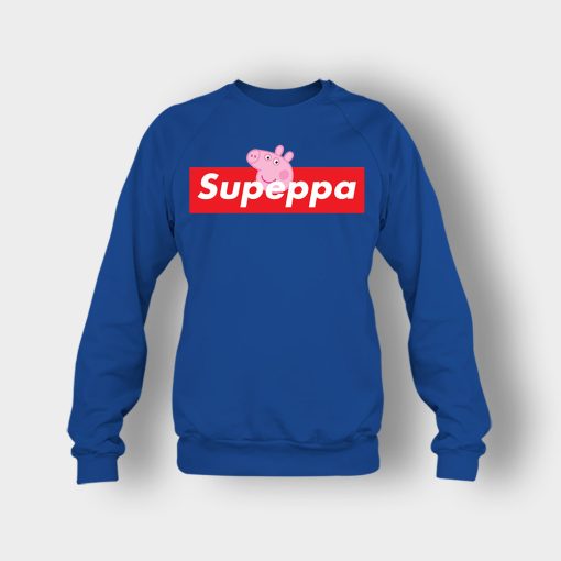 Supreme-Peppa-Pig-Supeppa-Crewneck-Sweatshirt-Royal