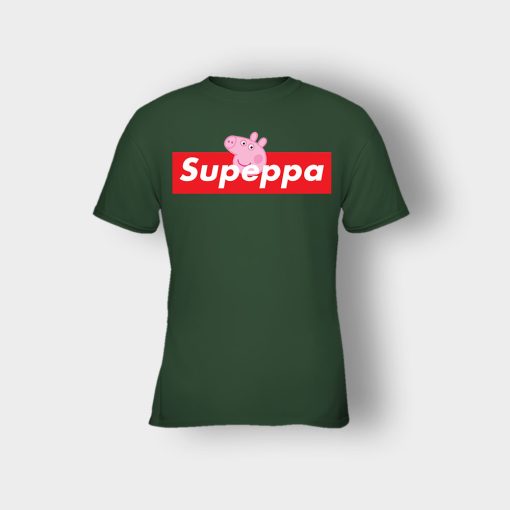 Supreme-Peppa-Pig-Supeppa-Kids-T-Shirt-Forest