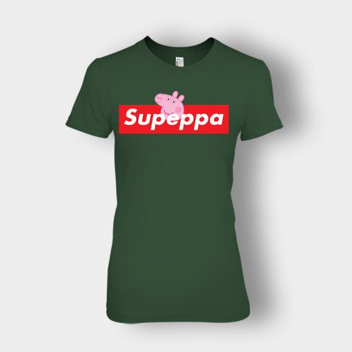 Supreme-Peppa-Pig-Supeppa-Ladies-T-Shirt-Forest