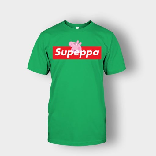 Supreme-Peppa-Pig-Supeppa-Unisex-T-Shirt-Irish-Green