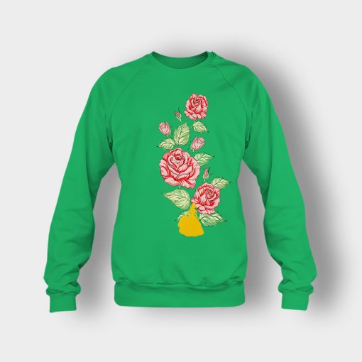 Tangled-Flower-Disney-Crewneck-Sweatshirt-Irish-Green