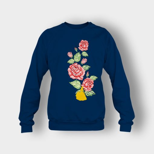 Tangled-Flower-Disney-Crewneck-Sweatshirt-Navy