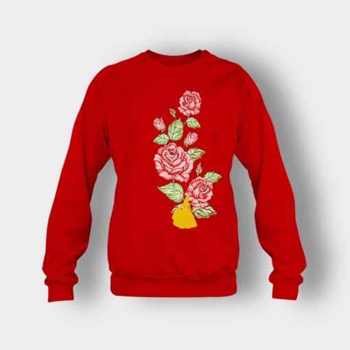 Tangled-Flower-Disney-Crewneck-Sweatshirt-Red