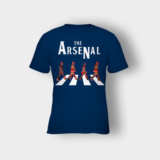 The-Arsenal-The-Beatles-Abbey-Road-Kids-T-Shirt-Navy