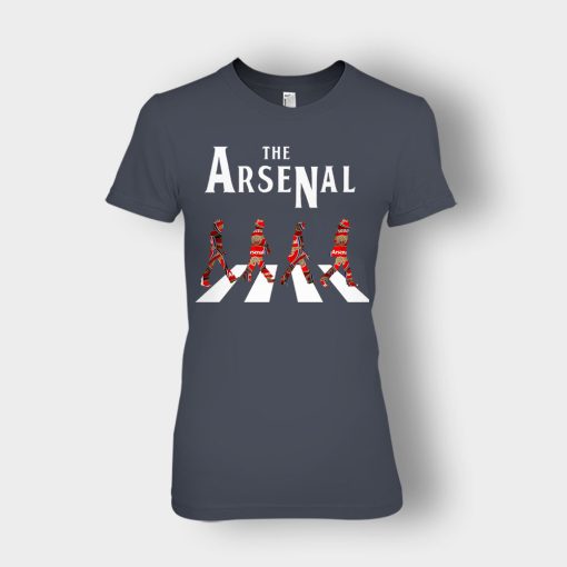 The-Arsenal-The-Beatles-Abbey-Road-Ladies-T-Shirt-Dark-Heather