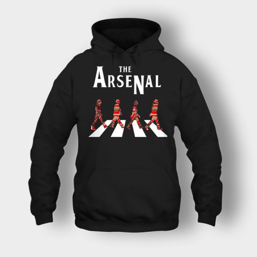 The-Arsenal-The-Beatles-Abbey-Road-Unisex-Hoodie-Black