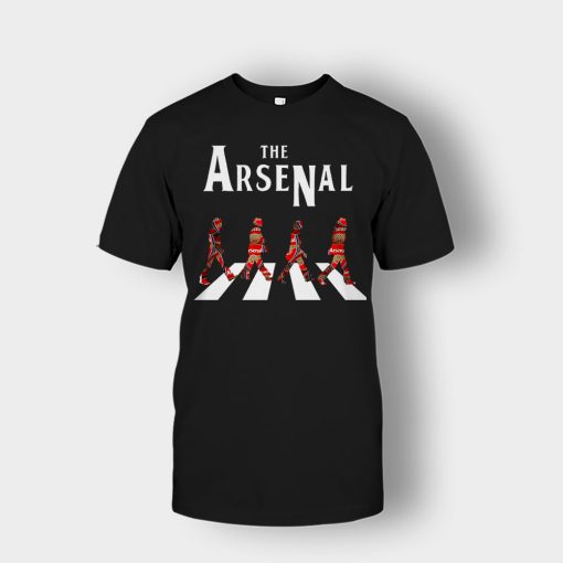 The-Arsenal-The-Beatles-Abbey-Road-Unisex-T-Shirt-Black