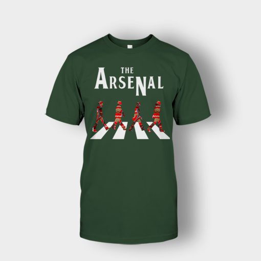 The-Arsenal-The-Beatles-Abbey-Road-Unisex-T-Shirt-Forest