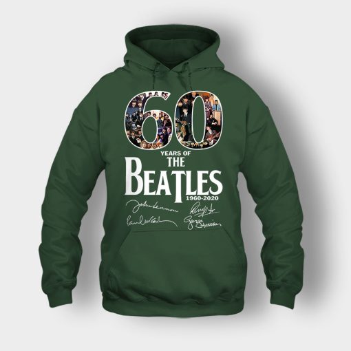 The-Beatles-60th-Anniversary-1960-2020-Signature-Unisex-Hoodie-Forest