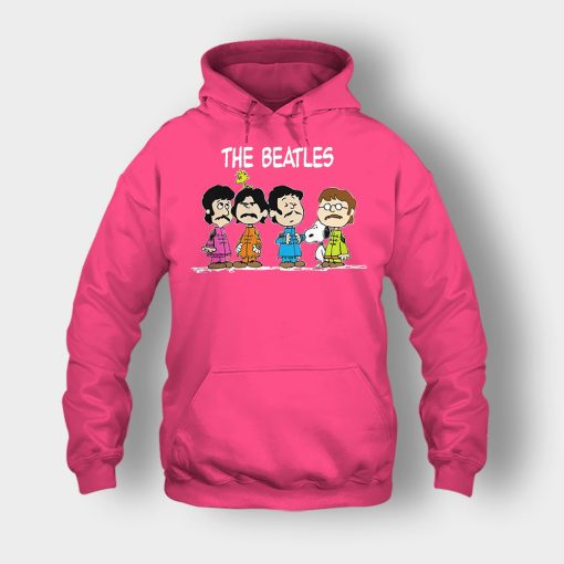 The-Beatles-And-Snoopy-Unisex-Hoodie-Heliconia