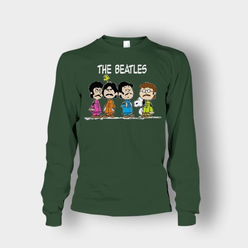 The-Beatles-And-Snoopy-Unisex-Long-Sleeve-Forest