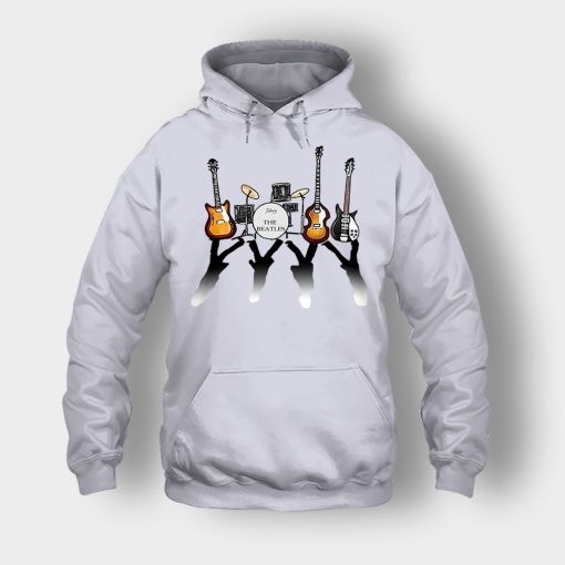 The-Beatles-And-Their-Instruments-Unisex-Hoodie-Sport-Grey