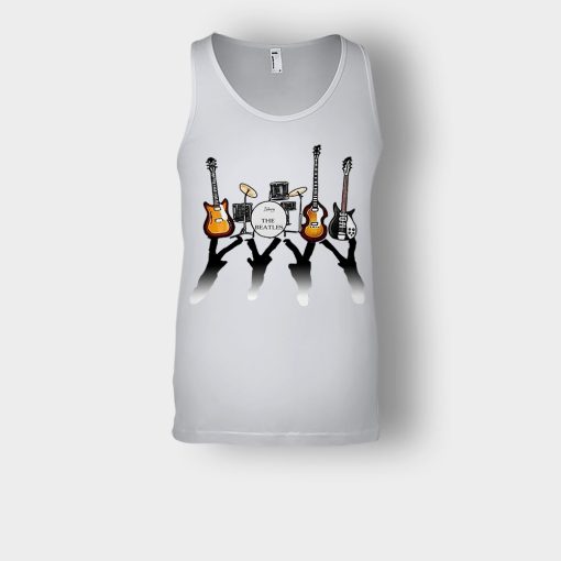 The-Beatles-And-Their-Instruments-Unisex-Tank-Top-Ash