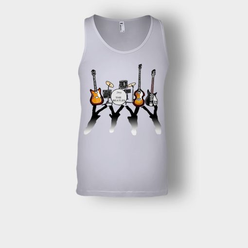The-Beatles-And-Their-Instruments-Unisex-Tank-Top-Sport-Grey