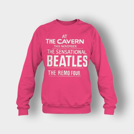 The-Beatles-At-the-Cavern-This-November-The-Sensational-Beatles-The-Remo-Four-Crewneck-Sweatshirt-Heliconia