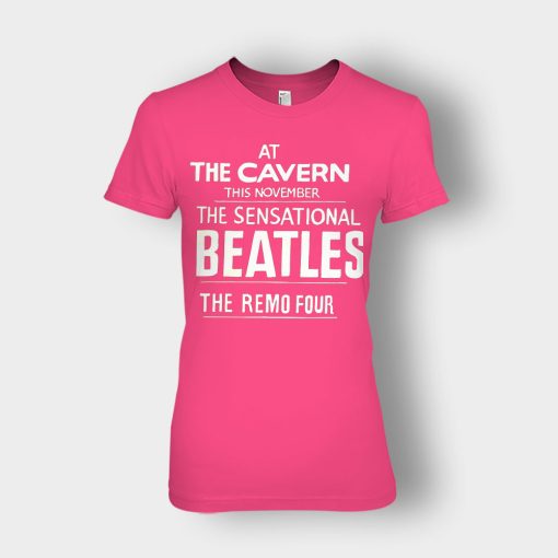 The-Beatles-At-the-Cavern-This-November-The-Sensational-Beatles-The-Remo-Four-Ladies-T-Shirt-Heliconia