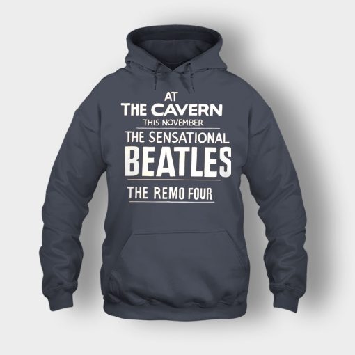 The-Beatles-At-the-Cavern-This-November-The-Sensational-Beatles-The-Remo-Four-Unisex-Hoodie-Dark-Heather
