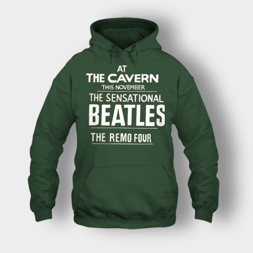 The-Beatles-At-the-Cavern-This-November-The-Sensational-Beatles-The-Remo-Four-Unisex-Hoodie-Forest