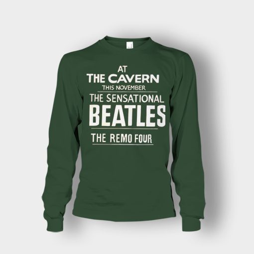 The-Beatles-At-the-Cavern-This-November-The-Sensational-Beatles-The-Remo-Four-Unisex-Long-Sleeve-Forest