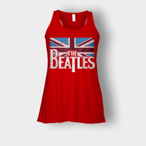 The-Beatles-British-Flag-Bella-Womens-Flowy-Tank-Red