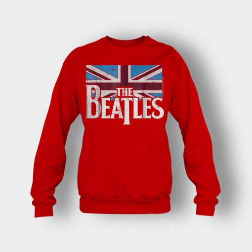 The-Beatles-British-Flag-Crewneck-Sweatshirt-Red