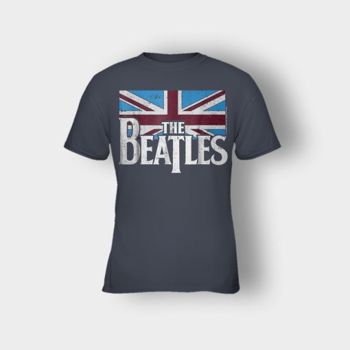 The-Beatles-British-Flag-Kids-T-Shirt-Dark-Heather