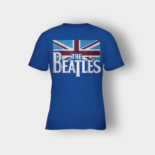 The-Beatles-British-Flag-Kids-T-Shirt-Royal