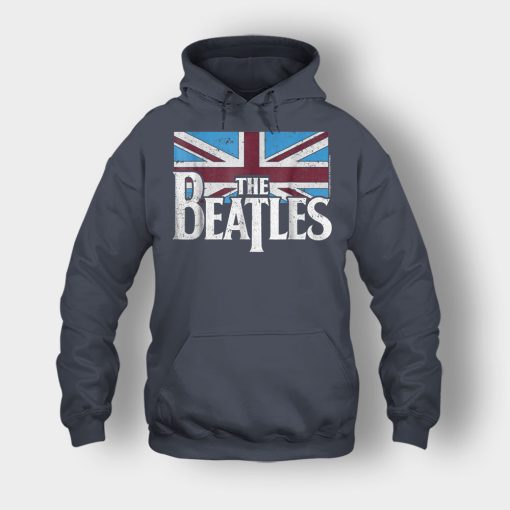 The-Beatles-British-Flag-Unisex-Hoodie-Dark-Heather