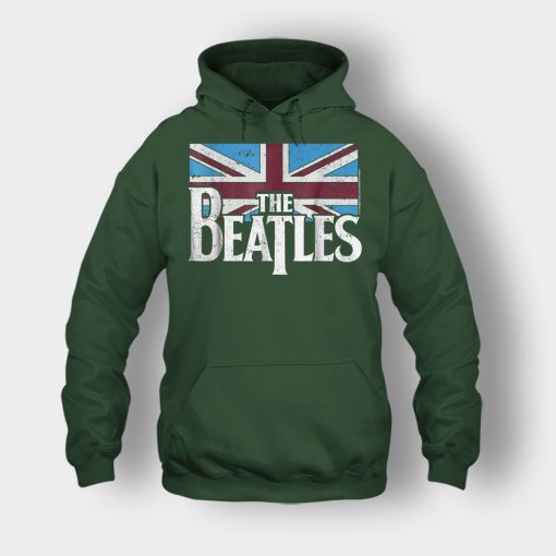 The-Beatles-British-Flag-Unisex-Hoodie-Forest