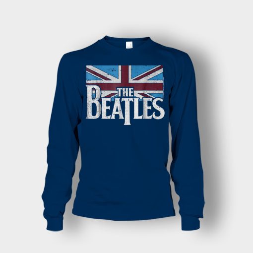 The-Beatles-British-Flag-Unisex-Long-Sleeve-Navy